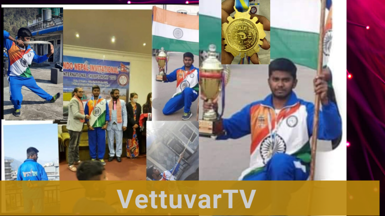 சிலம்பம் வீரர் திரு. கார்த்தி  தங்க ப...